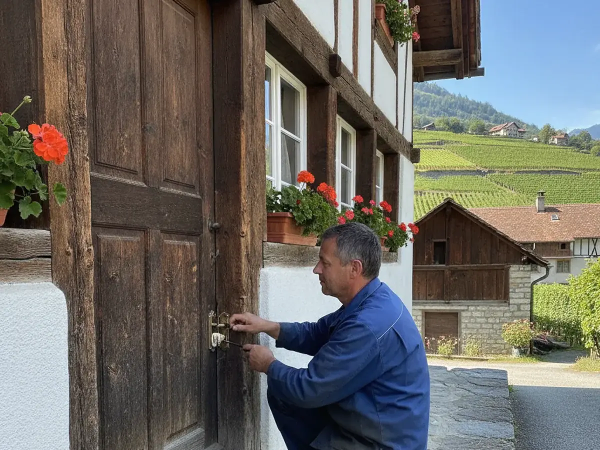 Serrurier Sierre intervenant à Salgesch